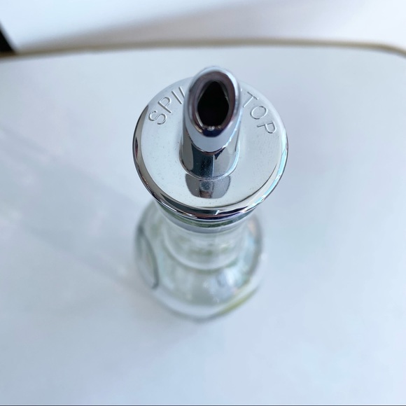 New handmade painted glass enamel oil bottle kitchen dining - Picture 3 of 9